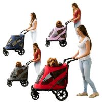 The Excursion No-Zip Pet Stroller comes in your choice of 4 colors